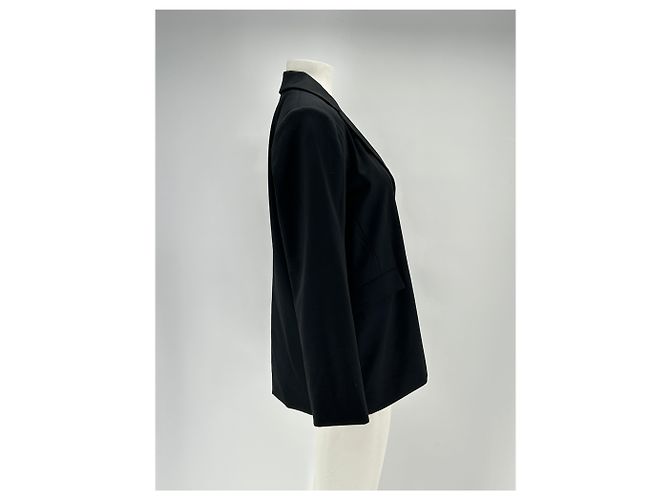 Autre Marque NYNNE Schwarzer Blazer aus Mischwolle Größe 36 - Ansicht 3