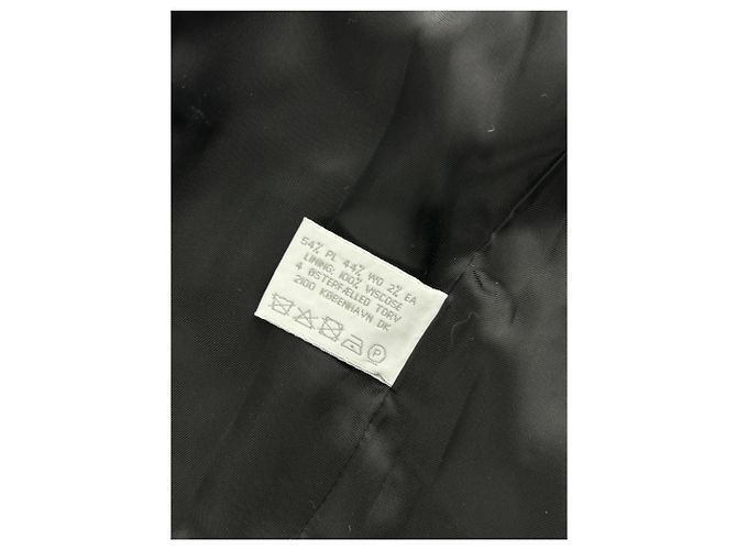 Autre Marque NYNNE Schwarzer Blazer aus Mischwolle Größe 36 - Ansicht 7