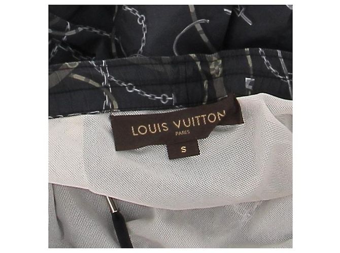 Louis Vuitton Badehose mit Muster Schwarz - Ansicht 4