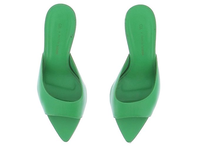 Autre Marque Grüne High Heels - Ansicht 6