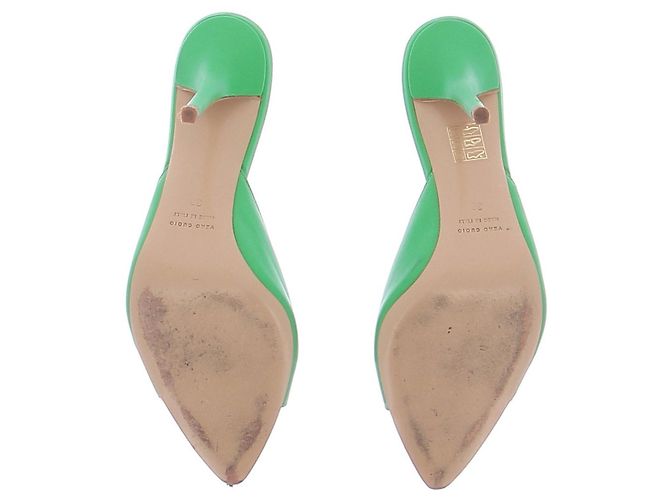 Autre Marque Grüne High Heels - Ansicht 7