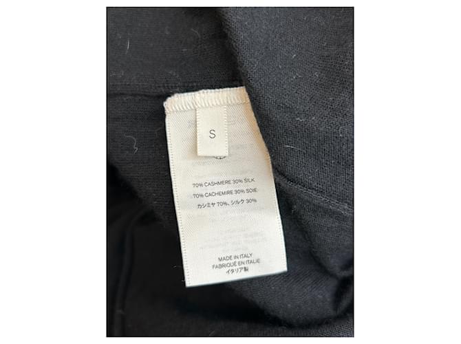 The row Langer schwarzer Cashmere-Weste - Ansicht 6