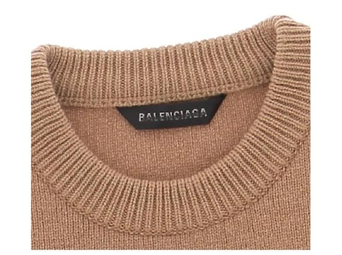 Balenciaga Wollpullover beige - Ansicht 5