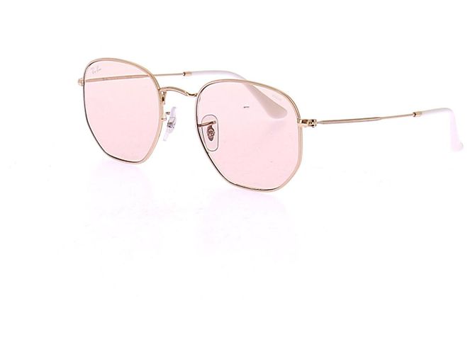 Ray-Ban Occhiali sottili dorati D'oro - vista 5