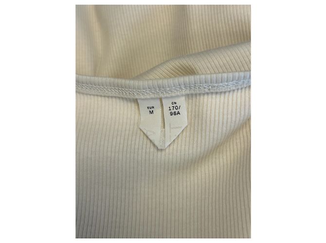 Autre Marque Blusa de manga curta creme ARKET em algodão Bege - vista 5