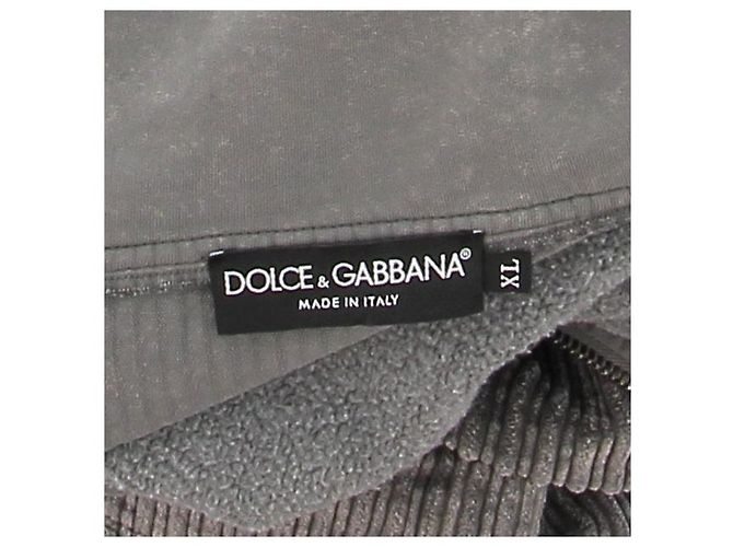 Dolce & Gabbana Grau gestreifter Sampullover - Ansicht 5
