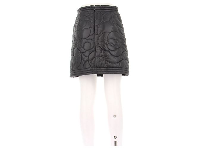 Falda negra Chanel Negro - vista 2