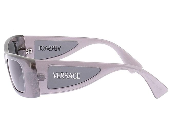 Versace Occhiali da sole argentati Argento - vista 4