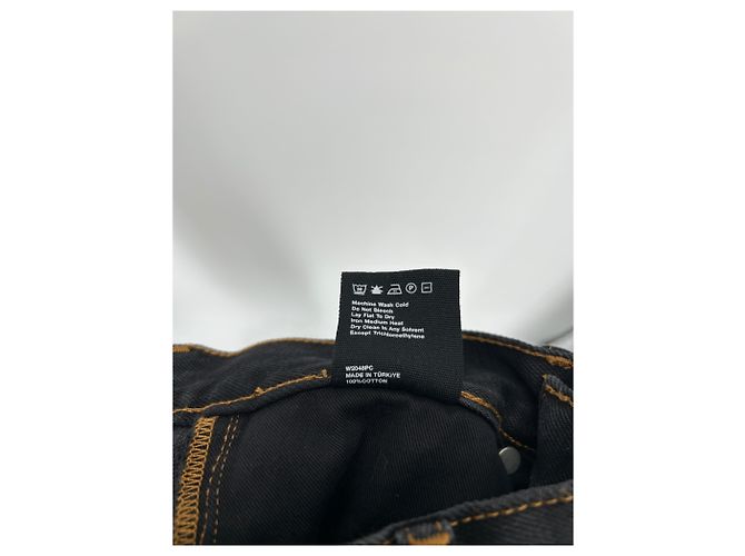 Autre Marque Vaqueros Wardrobe NYC azul oscuro de algodón talla 24 - vista 4