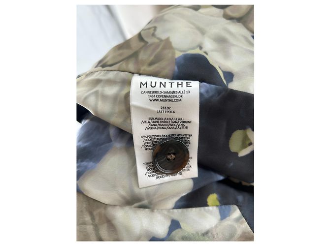 Autre Marque MUNTHE Wollmantel Hellbraun - Ansicht 6