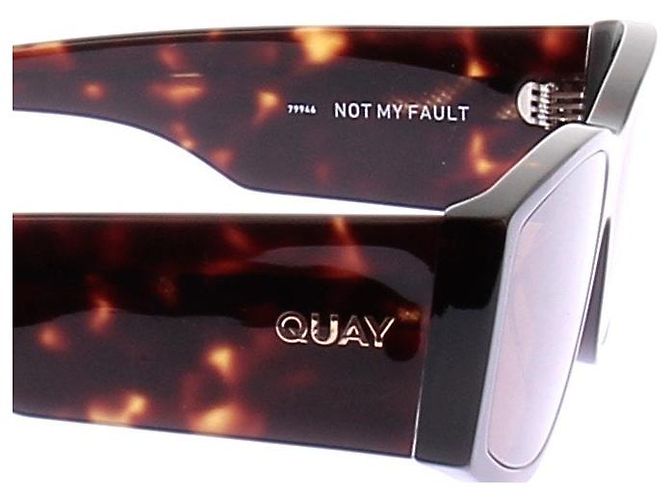 Autre Marque Gafas de sol "NOT MY FAULT" Castaño - vista 7