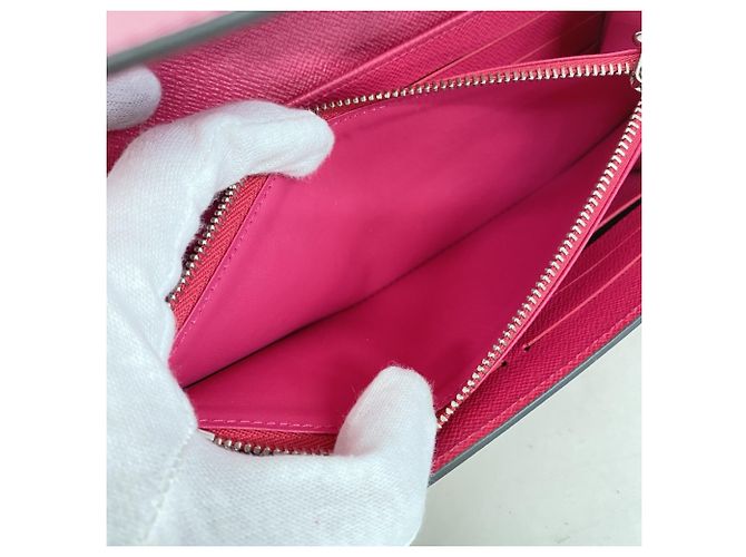 Carteira Longa Twist Epi Louis Vuitton Rosa - vista 9