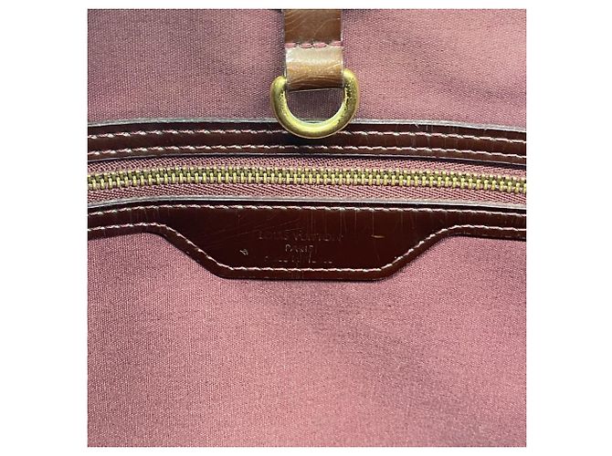Borsa Tote Vernis Wilshire MM di Louis Vuitton Rosso - vista 5