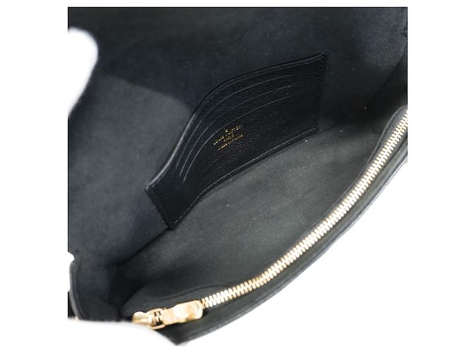 Portafoglio Louis Vuitton Monogram Empreinte con catena Ivy Nero - vista 4