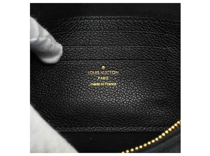 Portafoglio Louis Vuitton Monogram Empreinte con catena Ivy Nero - vista 5