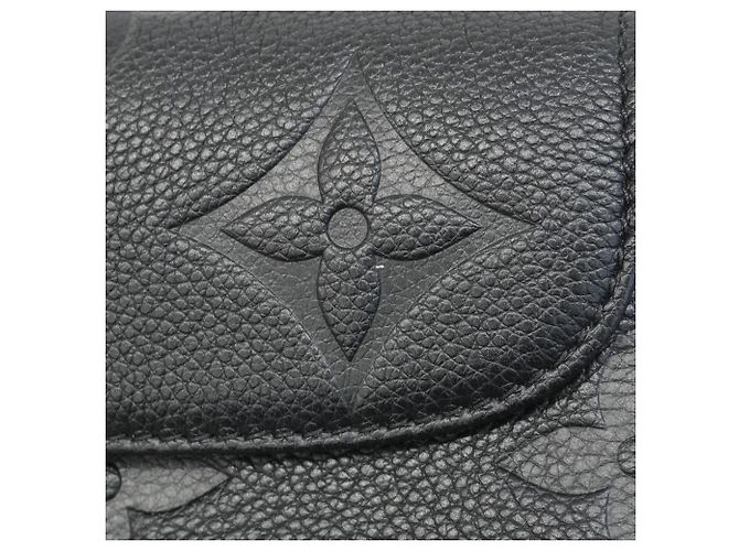 Portafoglio Louis Vuitton Monogram Empreinte con catena Ivy Nero - vista 6