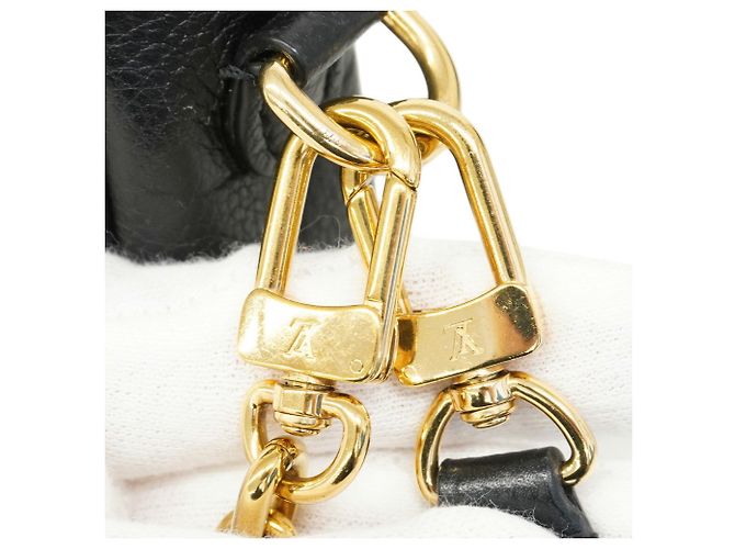Portafoglio Louis Vuitton Monogram Empreinte con catena Ivy Nero - vista 7