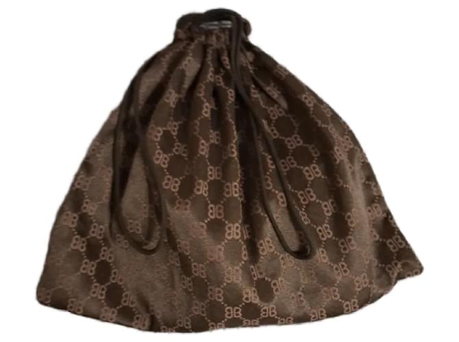 Gucci x Balenciaga Mini Jackie Marrone - vista 7