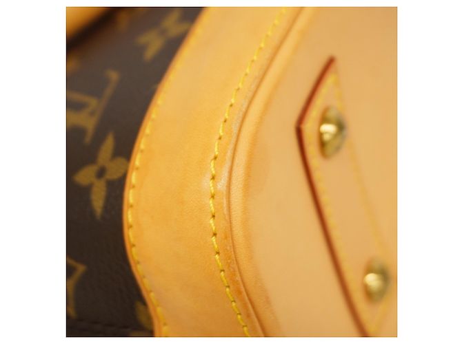 Borsa Alma BB Monogramma Louis Vuitton Marrone - vista 12