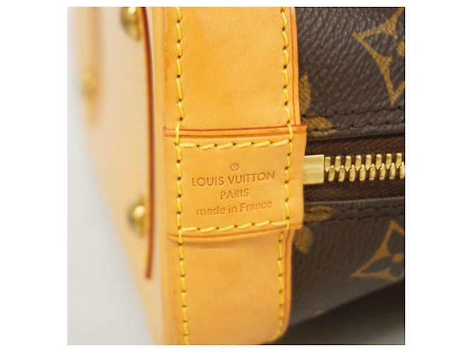 Borsa Alma BB Monogramma Louis Vuitton Marrone - vista 5