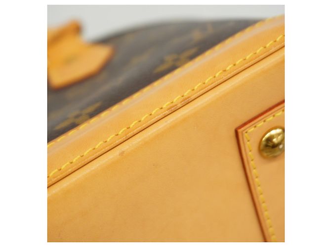 Borsa Alma BB Monogramma Louis Vuitton Marrone - vista 7