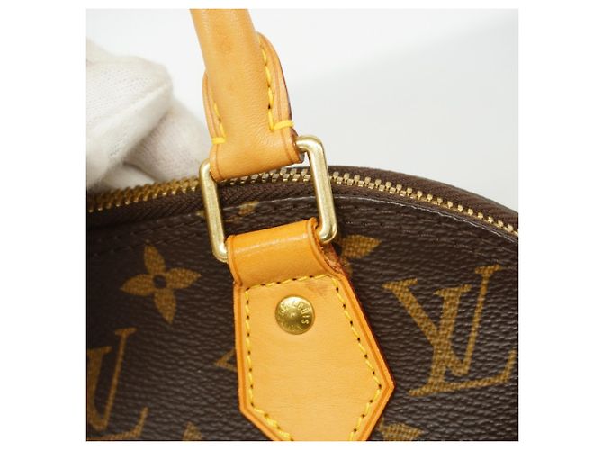Borsa Alma BB Monogramma Louis Vuitton Marrone - vista 9