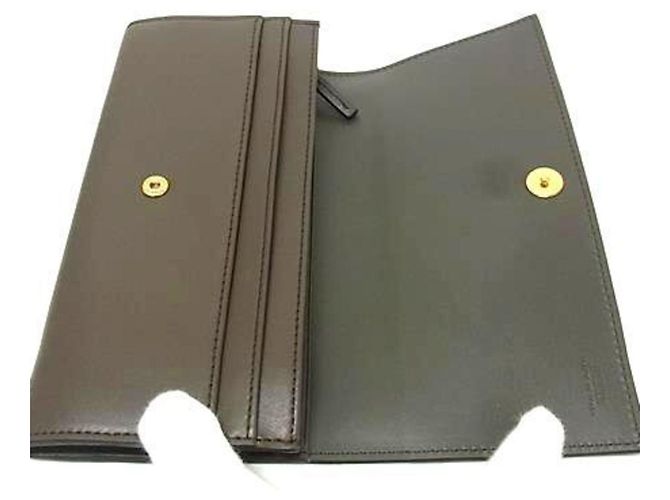 Fendi By the Way Geldbörse - Greige Leder Bi-Fold - Ansicht 4
