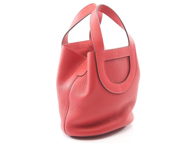 Hermès In the Loop 18 Handtasche Rot - Ansicht 2