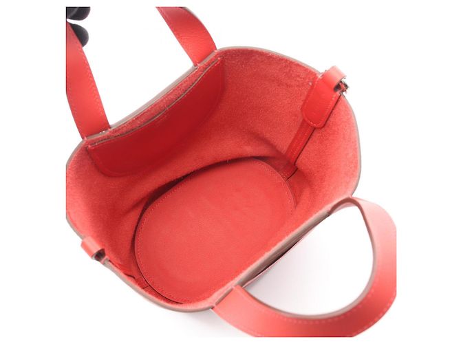 Hermès In the Loop 18 Handtasche Rot - Ansicht 3