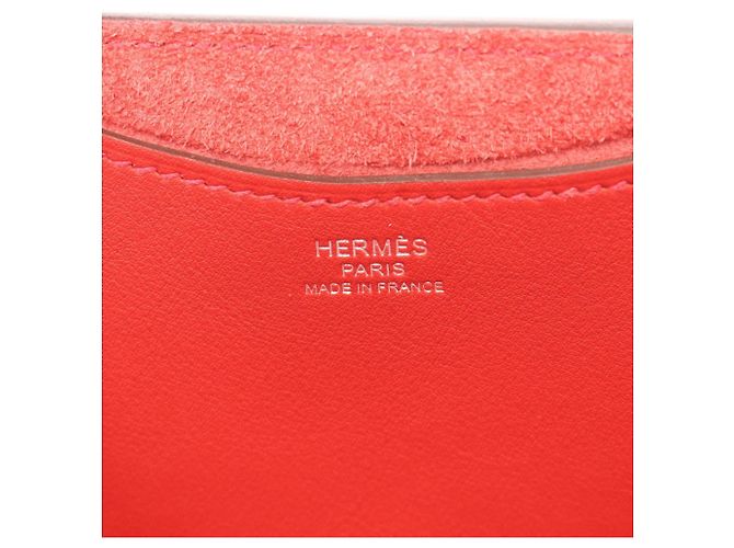 Hermès In the Loop 18 Handtasche Rot - Ansicht 4