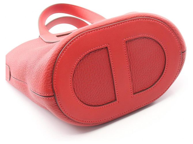 Hermès In the Loop 18 Handtasche Rot - Ansicht 8
