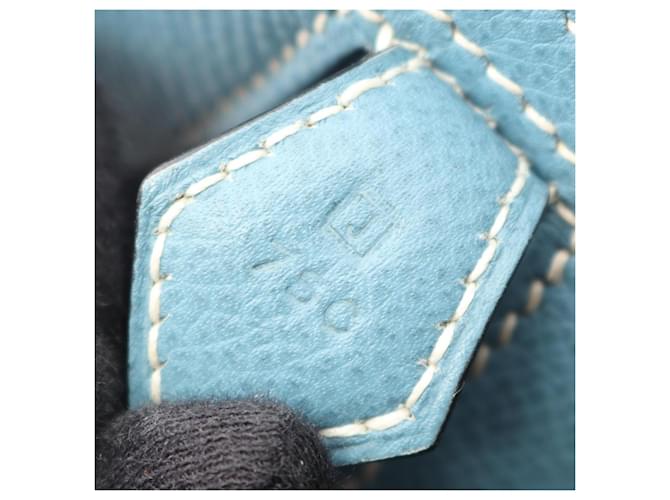 Borsa Hermès Plume 28 Blu - vista 5