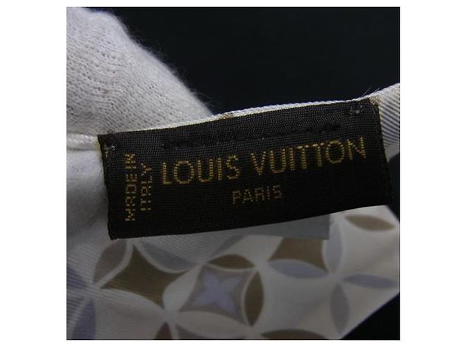 Foulard in seta multicolore Louis Vuitton - vista 2
