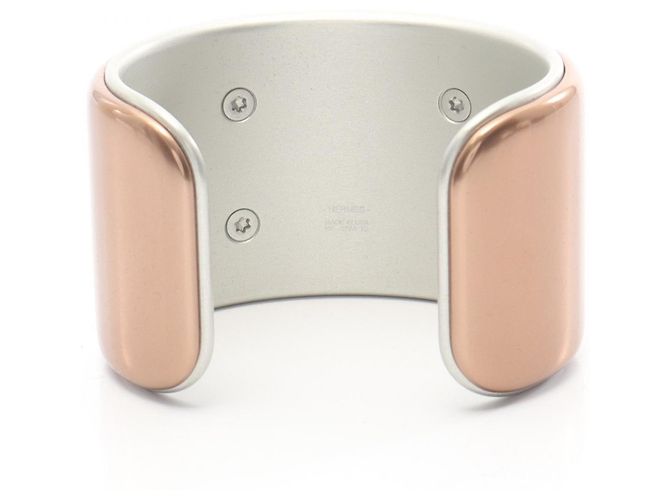 Pulsera Nautic Hermès Castaño Dorado - vista 2