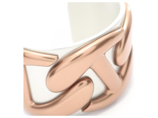 Pulsera Nautic Hermès Castaño Dorado - vista 5