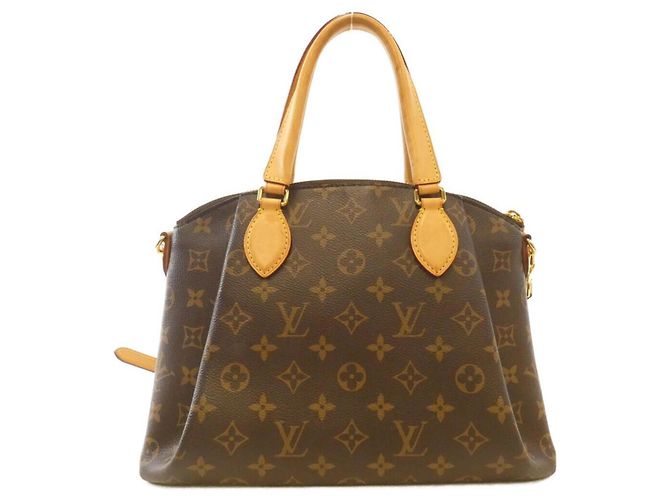 Borsa Louis Vuitton Monogram Rivoli PM Marrone - vista 2