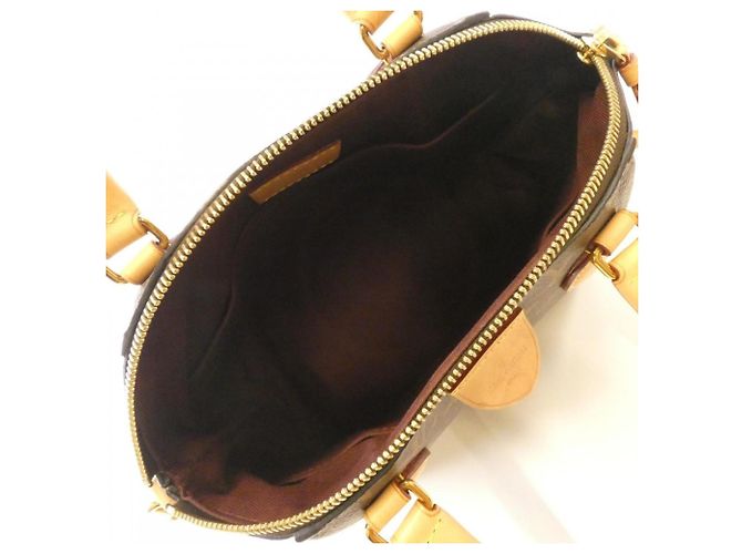 Borsa Louis Vuitton Monogram Rivoli PM Marrone - vista 9