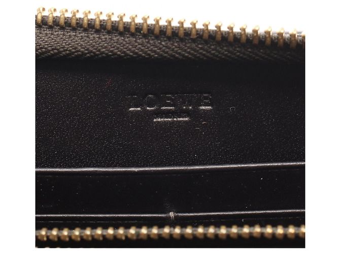 Runder Langer Geldbeutel Anagram Loewe Braun - Ansicht 4