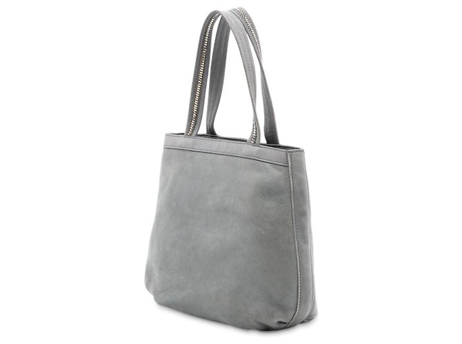 Fendi Graue Nubuk FF Ketten Tote Braun - Ansicht 2