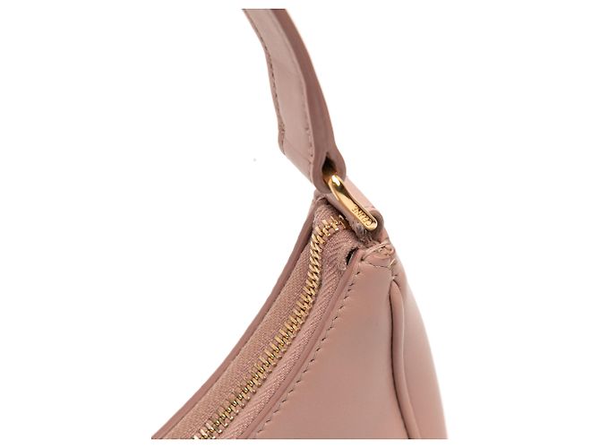 Céline Celine Pink Medium Glattes Kalbsleder Ava Schultertasche - Ansicht 9