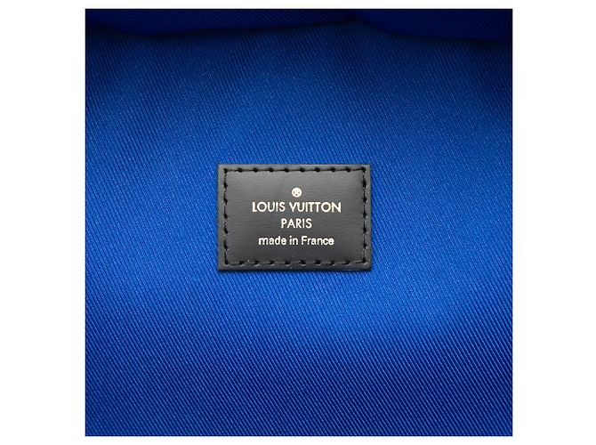 Louis Vuitton Black Limited Edition Damier Graphite Logo Rainbow Josh Backpack - view 5