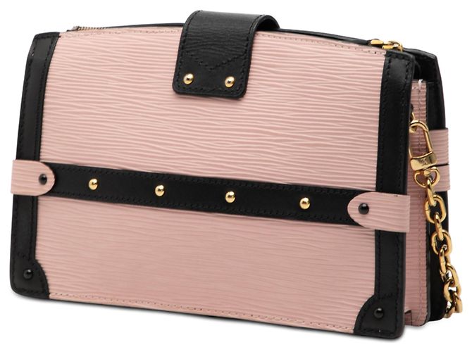 Clutch Trunk Epi Rosa Louis Vuitton - vista 2