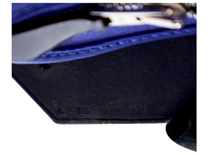 Hermès Blue Toile Herbag Zip 31 - vista 7