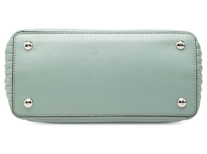 Fendi Green Small Lambskin DotCom Click Shoulder Bag - view 3