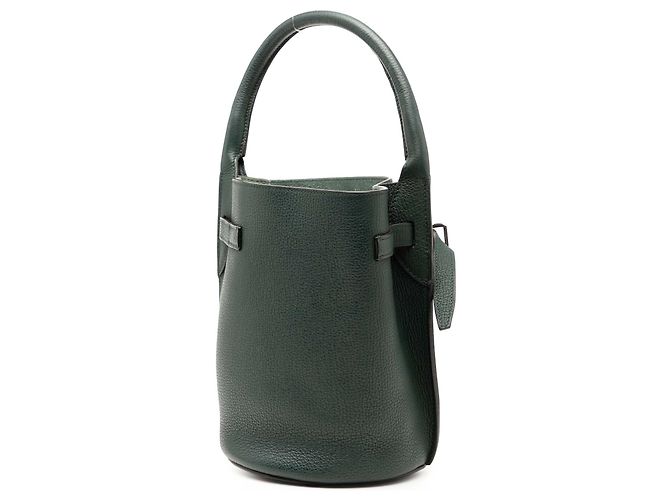 Céline Borsa grande a secchiello in pelle verde Nano di Celine Verde scuro - vista 2