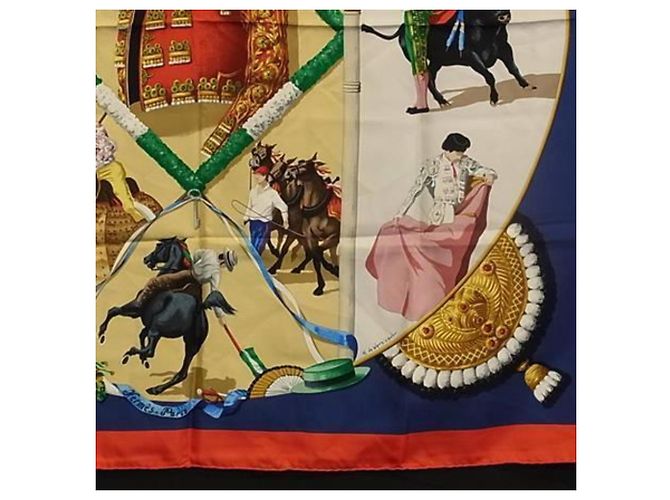 Bufanda de seda Carré 90 de Hermès Multicolor - vista 4