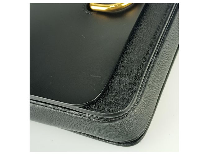 Borsa a spalla D-Ring media Burberry Nero - vista 5
