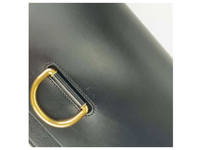 Borsa a spalla D-Ring media Burberry Nero - vista 6