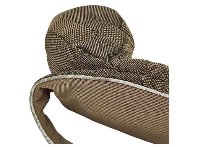 Borsa a corpo Santur Damier Geant Louis Vuitton Marrone Beige - vista 5