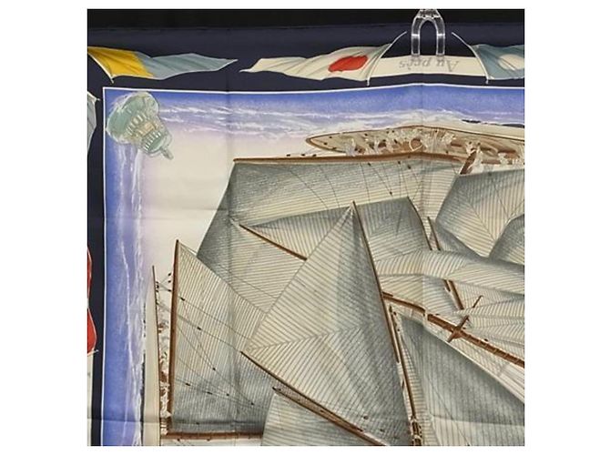 Foulard in seta multicolore Carré 90 di Hermès - vista 3